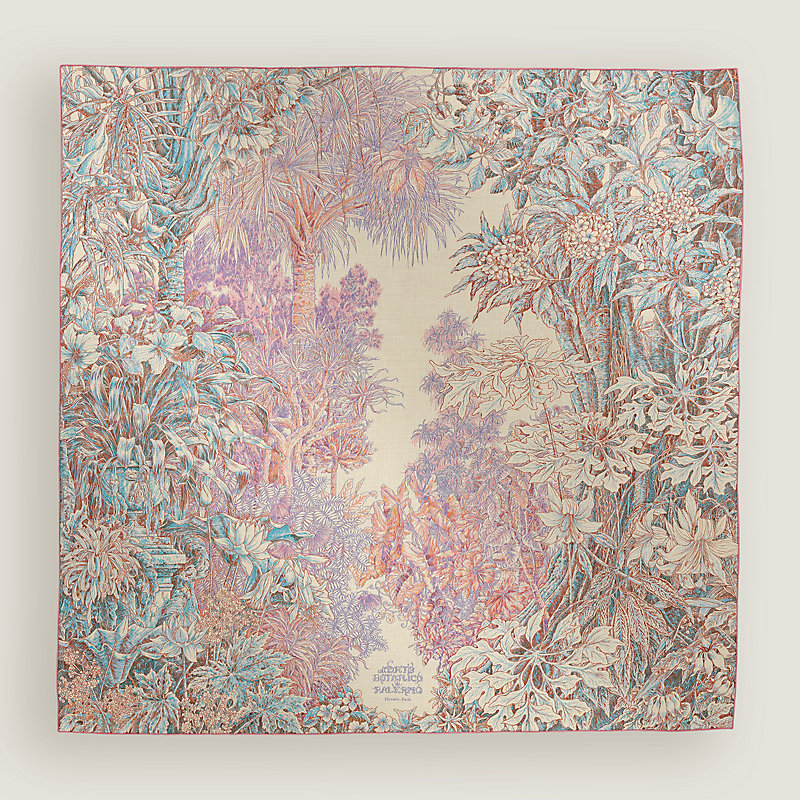 All'Orto Botanico di Palermo shawl 140 | Hermès Thailand